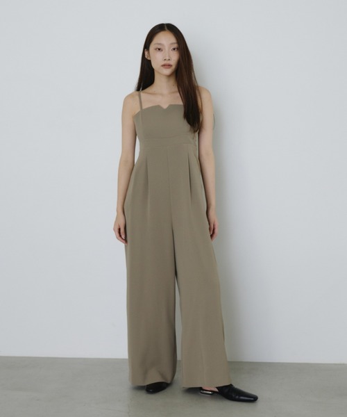 2点セットアイテム】ジャケットアンドオールインワンセットアップ