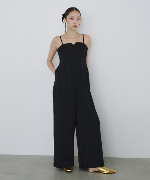 2点セットアイテム】ジャケットアンドオールインワンセットアップ