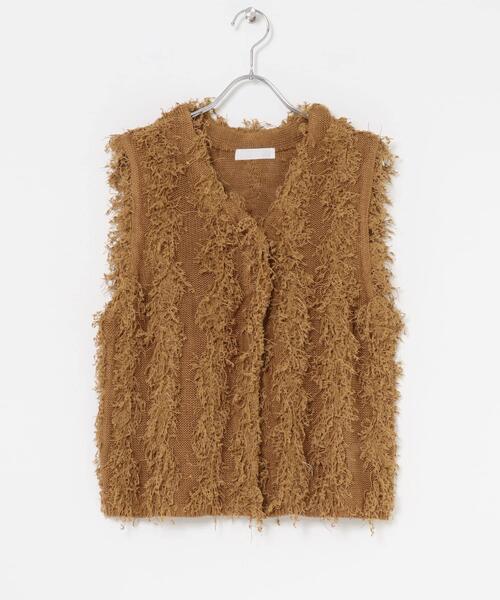 セール】コードチュールフリンジベスト（ベスト）｜SENSE OF PLACE by