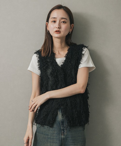 CITYSHOP FRINGE ベスト CITYSHOP フリンジベスト