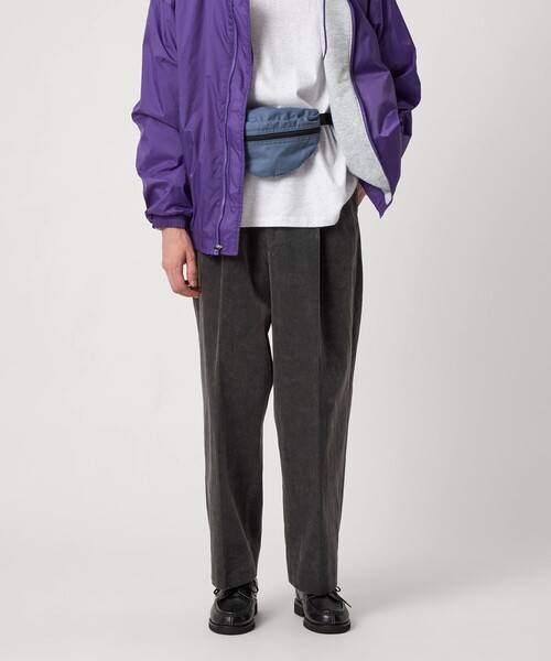 【再値下げ】Steven Alan バイオコーデュロイ ドレストラウザーズ Steven Alan＞ 10W ニドム コーデュロイ イン ツープリーツ