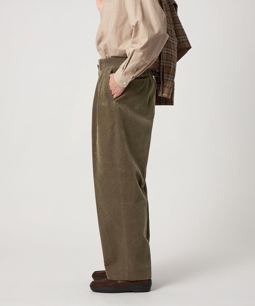 Steven Alan＞ 10W ニドム コーデュロイ イン ツープリーツ ドレス