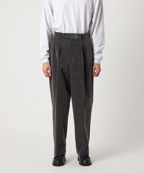 Steven Alan＞ 10W ニドム コーデュロイ イン ツープリーツ ドレス