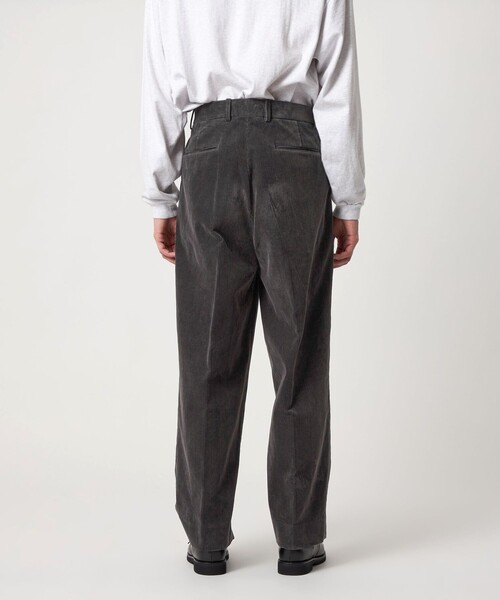 Steven Alan＞ 10W ニドム コーデュロイ イン ツープリーツ