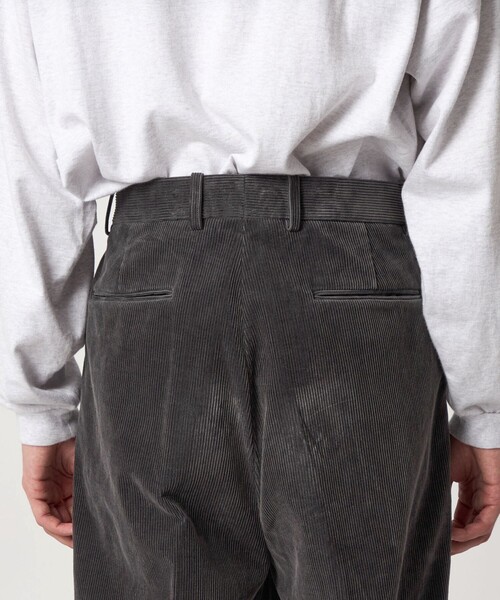 Steven Alan＞ 10W ニドム コーデュロイ イン ツープリーツ ドレス