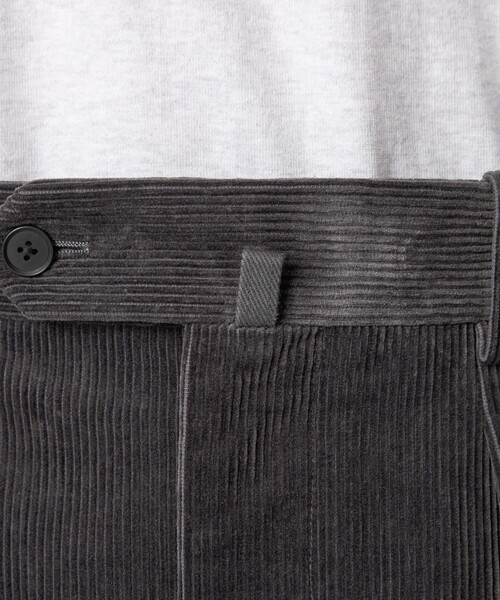 Steven Alan＞ 10W ニドム コーデュロイ イン ツープリーツ