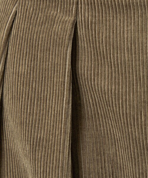 Steven Alan（スティーブンアラン）の「＜Steven Alan＞ 10W ニドム コーデュロイ イン ツープリーツ ドレス トラウザーズ（スラックス・メンズ・ブラック/オリーブ/ダークグレー・S/M/L/XL）」の8枚目の写真
