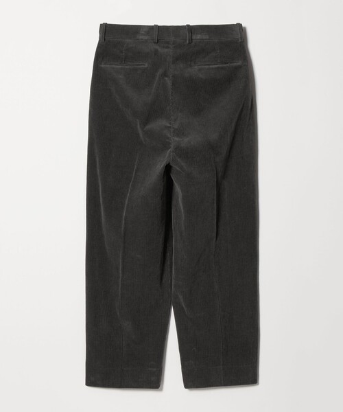 Steven Alan（スティーブンアラン）の「＜Steven Alan＞ 10W ニドム コーデュロイ イン ツープリーツ ドレス トラウザーズ（スラックス・メンズ・ブラック/オリーブ/ダークグレー・S/M/L/XL）」の9枚目の写真