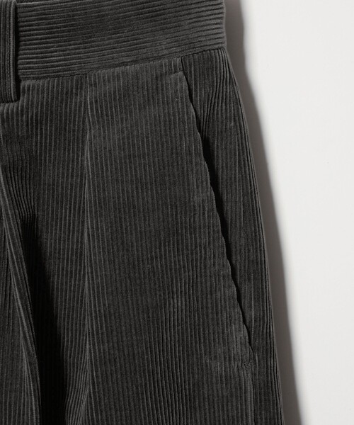 Steven Alan（スティーブンアラン）の「＜Steven Alan＞ 10W ニドム コーデュロイ イン ツープリーツ ドレス トラウザーズ（スラックス・メンズ・ブラック/オリーブ/ダークグレー・S/M/L/XL）」の11枚目の写真