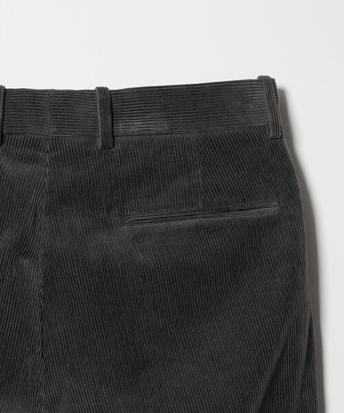 Steven Alan（スティーブンアラン）の「＜Steven Alan＞ 10W ニドム コーデュロイ イン ツープリーツ ドレス トラウザーズ（スラックス・メンズ・ブラック/オリーブ/ダークグレー・S/M/L/XL）」の12枚目の写真