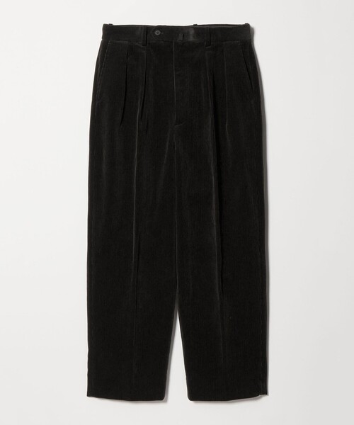 Steven Alan（スティーブンアラン）の「＜Steven Alan＞ 10W ニドム コーデュロイ イン ツープリーツ ドレス トラウザーズ（スラックス・メンズ・ブラック/オリーブ/ダークグレー・S/M/L/XL）」の17枚目の写真