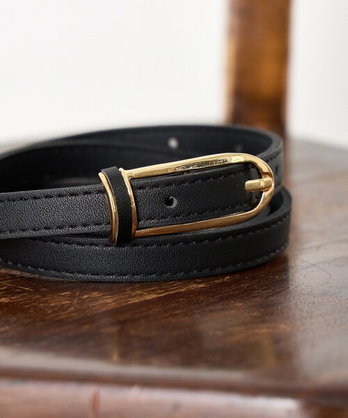 Jena espace merveilleux（ジェナ　エスパスメルヴェイユ）の「メタルポイントバックルベルト（ベルト・レディース・ブラック/ベージュ/キャメル・FREE）」の8枚目の写真