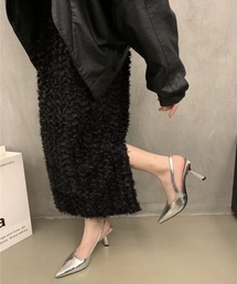 Ritzy（リッツィー）の「ポインテッドトゥ ヒールパンプス（サンダル）」