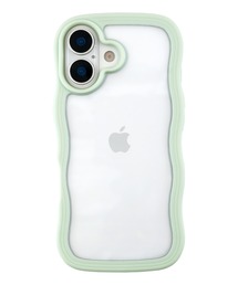 UNiCASE(jP[X)Wavy Case iPhoneP[X X}zP[X iPhone17 iPhone17 Pro Ȃ݂Ȃ ˂ NA(X}zP[X/Jo[)