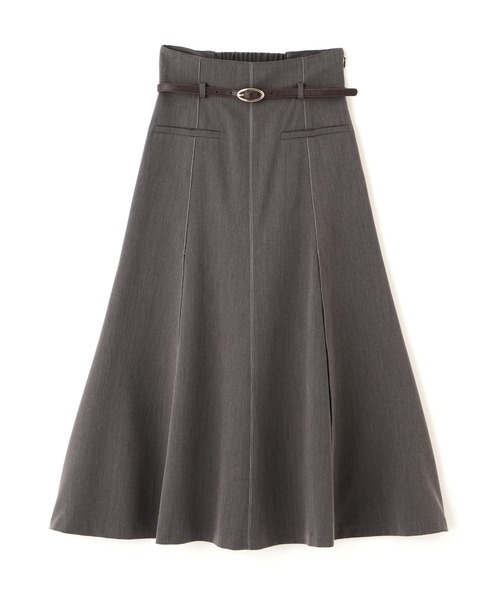 JILL by JILL STUART（ジルバイジルスチュアート）の「◇細ベルト付きセミフレアスカート（スカート・レディース・グリーン/グレー/ネイビー/ベージュ・SMALL/MEDIUM）」の15枚目の写真