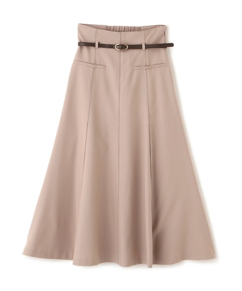 JILL by JILL STUART（ジルバイジルスチュアート）の「◇細ベルト付きセミフレアスカート（スカート・レディース・グリーン/グレー/ネイビー/ベージュ・SMALL/MEDIUM）」の11枚目の写真