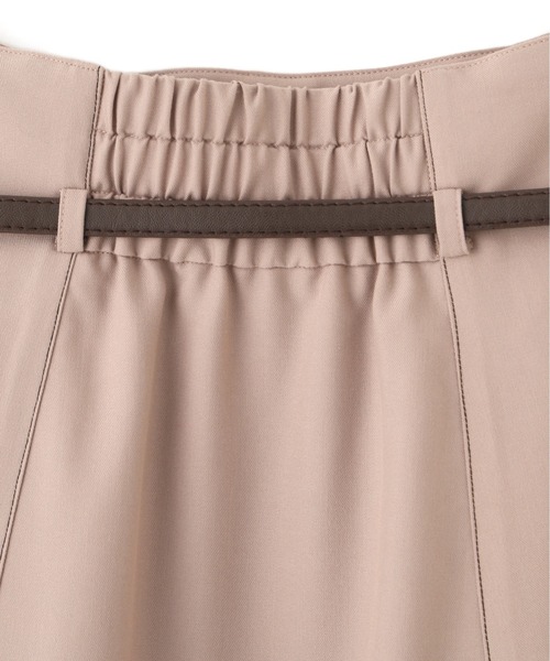 JILL by JILL STUART（ジルバイジルスチュアート）の「◇細ベルト付きセミフレアスカート（スカート・レディース・グリーン/グレー/ネイビー/ベージュ・SMALL/MEDIUM）」の9枚目の写真