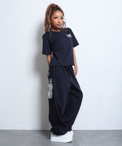 セール】【BLACKQUEEN】ラメロゴ入りセットアップ（セットアップ