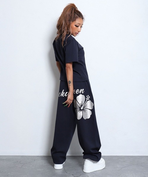 セール】【BLACKQUEEN】ラメロゴ入りセットアップ（セットアップ