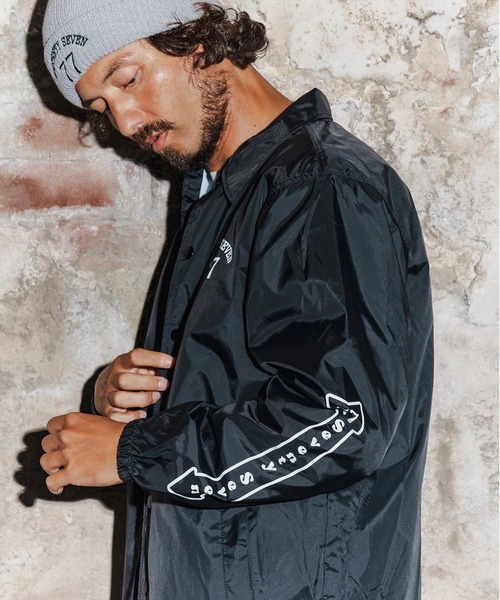 seventy seven(セブンティセブン)の「mj11124-nylon coach JKT(25W) コーチジャケット(7725W240)(その他アウター・メンズ・ブラック/バーガンディー/キャメル・XL/L/M/S)」の16枚目の写真
