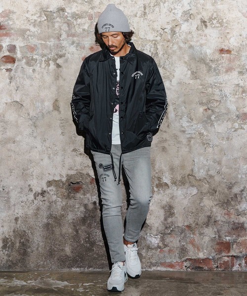seventy seven(セブンティセブン)の「mj11124-nylon coach JKT(25W) コーチジャケット(7725W240)(その他アウター・メンズ・ブラック/バーガンディー/キャメル・XL/L/M/S)」の19枚目の写真
