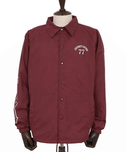seventy seven(セブンティセブン)の「mj11124-nylon coach JKT(25W) コーチジャケット(7725W240)(その他アウター・メンズ・ブラック/バーガンディー/キャメル・XL/L/M/S)」の10枚目の写真