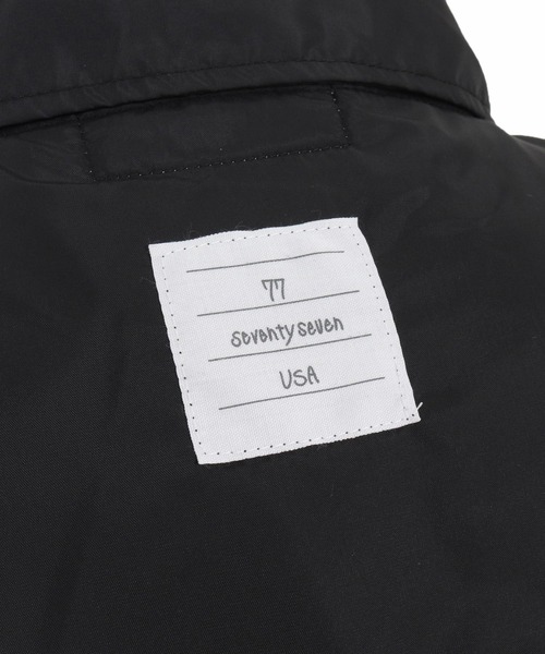 seventy seven(セブンティセブン)の「mj11124-nylon coach JKT(25W) コーチジャケット(7725W240)(その他アウター・メンズ・ブラック/バーガンディー/キャメル・XL/L/M/S)」の7枚目の写真