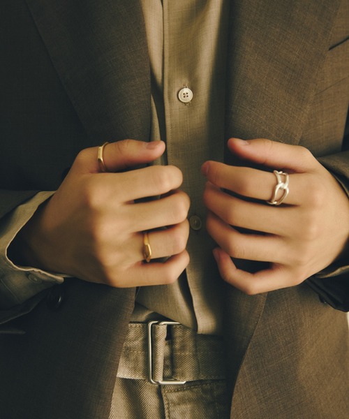 TEN.（テン）の「18KGP オクトリング(17号～21号)（リング・レディース・ゴールド・#17/#19/#21）」の6枚目の写真