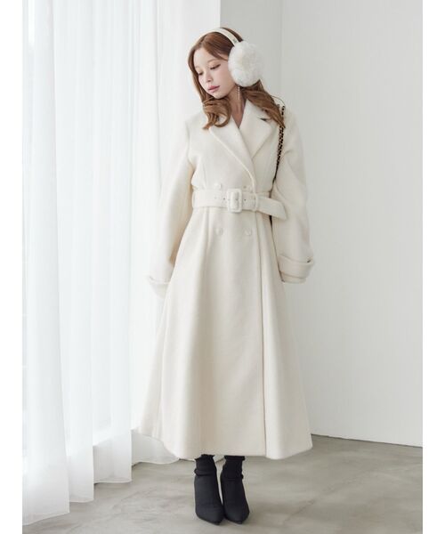 EATME（イートミー）の「フェイクファーイヤーマフ（イヤーマフ・レディース・ホワイト/ブラック・FREE）」の6枚目の写真