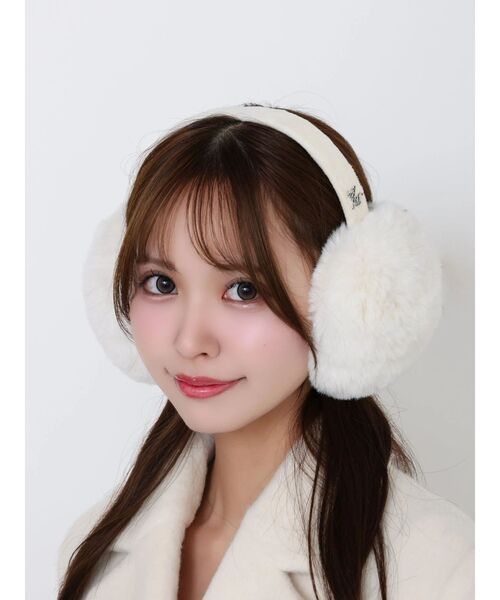 EATME（イートミー）の「フェイクファーイヤーマフ（イヤーマフ・レディース・ホワイト/ブラック・FREE）」の16枚目の写真
