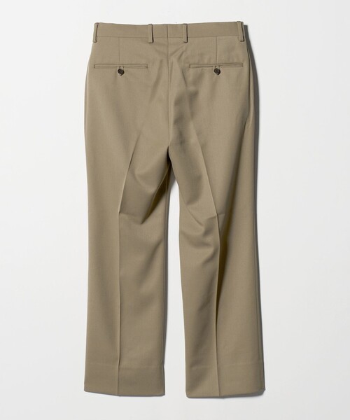 green label relaxing（グリーンレーベルリラクシング）の「TW ギャバジン 1プリーツ ドレスチノ パンツ -ウォッシャブル-（スラックス・メンズ・ダークグレー/ベージュ・L/S/M/XL）」の11枚目の写真