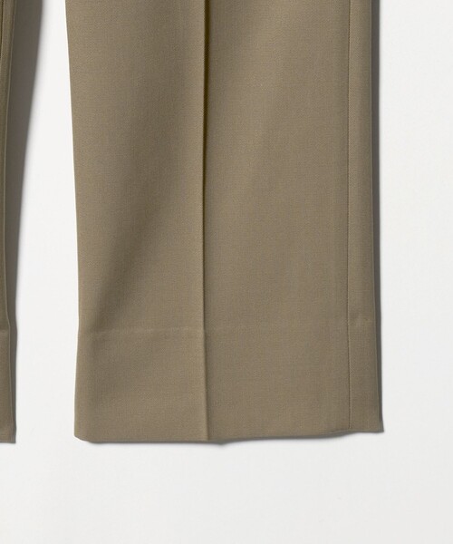 green label relaxing（グリーンレーベルリラクシング）の「TW ギャバジン 1プリーツ ドレスチノ パンツ -ウォッシャブル-（スラックス・メンズ・ダークグレー/ベージュ・L/S/M/XL）」の16枚目の写真