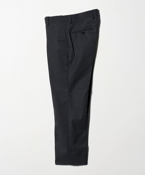 green label relaxing（グリーンレーベルリラクシング）の「TW ギャバジン 1プリーツ ドレスチノ パンツ -ウォッシャブル-（スラックス・メンズ・ダークグレー/ベージュ・L/S/M/XL）」の18枚目の写真