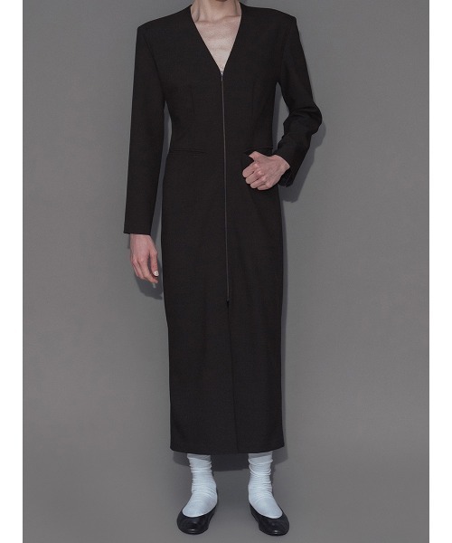 ワンピース ELCHELE SLENDER SUIT OP セール】SLENDER SUIT OP（ワンピース）｜ELCHELE（エルチェレ）の