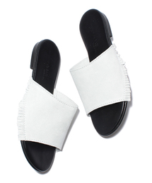 MAURO de BARI | 【mi-mollet掲載】MAURO DE BARI / フリンジ スエード サンダル(サンダル)