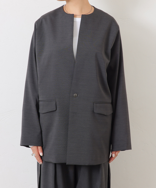 Ginny's 】JK（ノーカラージャケット）｜JOURNAL STANDARD LUXE