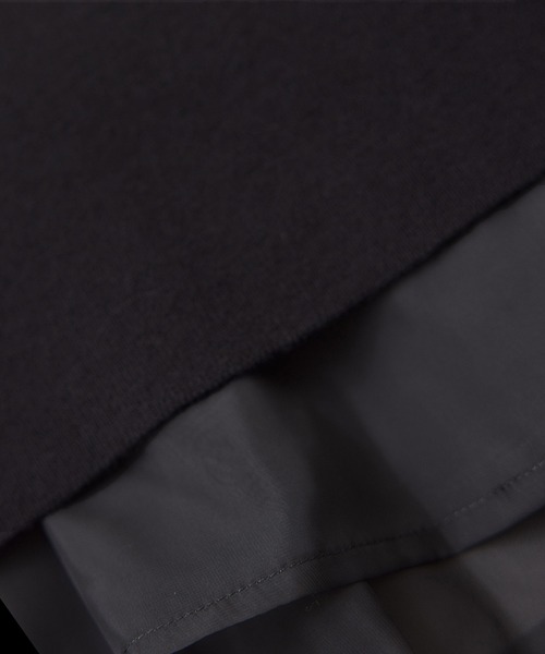 VIS（ビス）の「ペプラムオーガンジードッキングニットプルオーバー（ニット/セーター・レディース・グレー/キナリ/ブラック・FREE）」の10枚目の写真