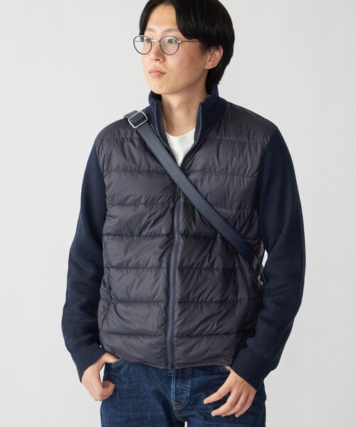 WEB限定/SHIPS別注】TAION:〈手洗い可能〉ハイネック ダブルジップ