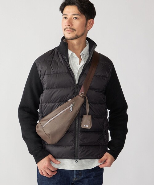 WEB限定/SHIPS別注】TAION:〈手洗い可能〉ハイネック ダブルジップ