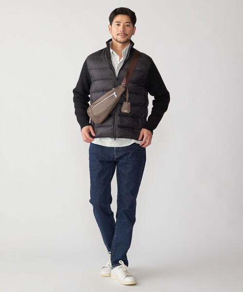 WEB限定/SHIPS別注】TAION:〈手洗い可能〉ハイネック ダブルジップ