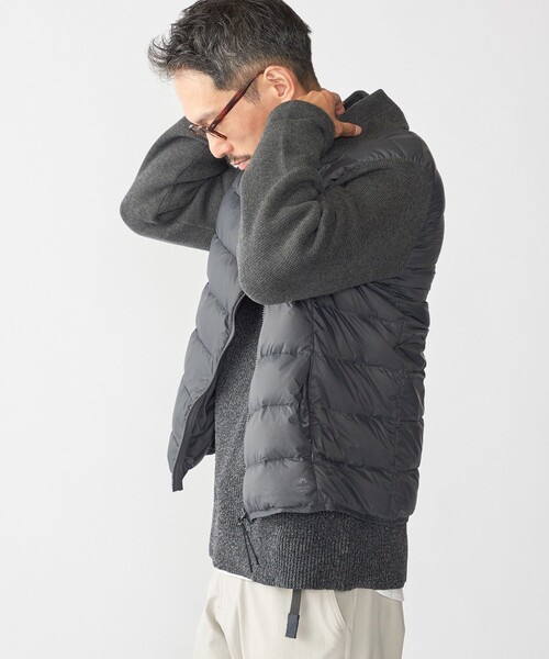 WEB限定/SHIPS別注】TAION:〈手洗い可能〉ハイネック ダブルジップ