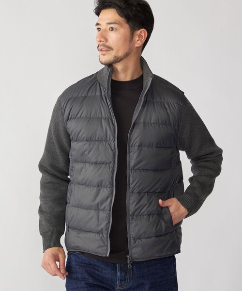 WEB限定/SHIPS別注】TAION:〈手洗い可能〉ハイネック ダブルジップ