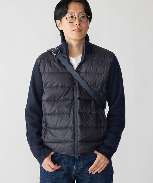 WEB限定/SHIPS別注】TAION:〈手洗い可能〉ハイネック ダブルジップ