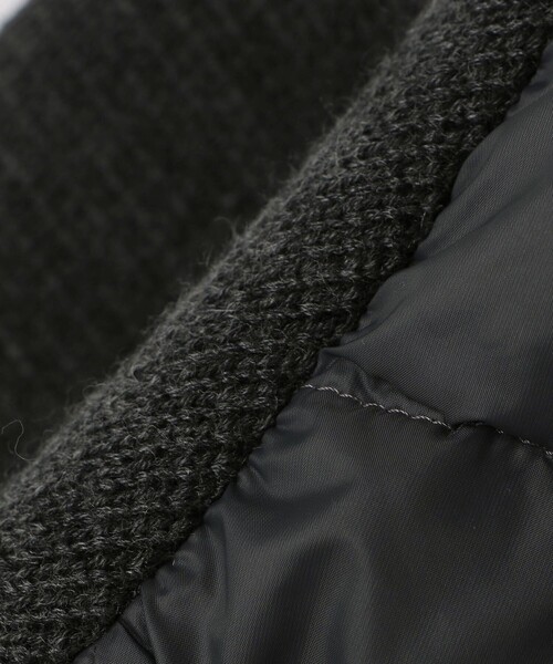 SHIPS（シップス）の「【WEB限定/SHIPS別注】TAION:〈手洗い可能〉ハイネック ダブルジップ ニットスリーブダウンジャケット（ダウンジャケット/コート・メンズ・ブラック/ダークグレー/ネイビー・SMALL/MEDIUM/LARGE/X-LARGE）」の18枚目の写真