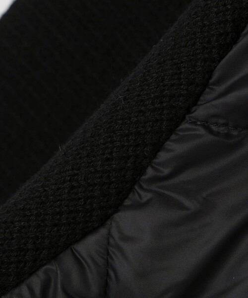 SHIPS（シップス）の「【WEB限定/SHIPS別注】TAION:〈手洗い可能〉ハイネック ダブルジップ ニットスリーブダウンジャケット（ダウンジャケット/コート・メンズ・ブラック/ダークグレー/ネイビー・SMALL/MEDIUM/LARGE/X-LARGE）」の22枚目の写真