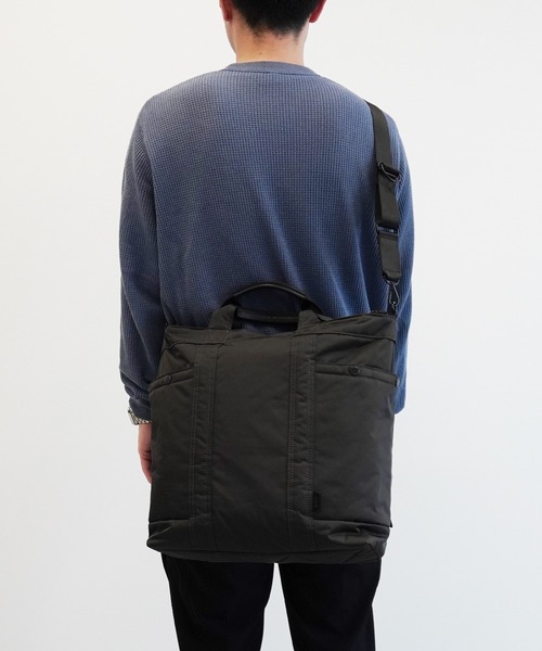 UNTRACK(アントラック)の「アントラック トートバッグ CITY DS A4サイズ収納可能 14inchPC収納 16L 60394(トートバッグ・メンズ・ブラック/グレー・FREE)」の22枚目の写真