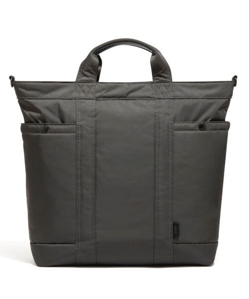 UNTRACK(アントラック)の「アントラック トートバッグ CITY DS A4サイズ収納可能 14inchPC収納 16L 60394(トートバッグ・メンズ・ブラック/グレー・FREE)」の4枚目の写真