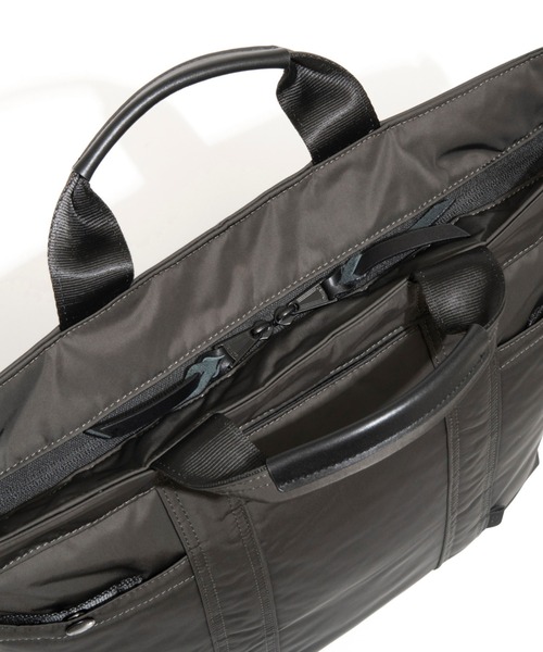 UNTRACK(アントラック)の「アントラック トートバッグ CITY DS A4サイズ収納可能 14inchPC収納 16L 60394(トートバッグ・メンズ・ブラック/グレー・FREE)」の9枚目の写真