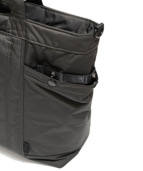 UNTRACK(アントラック)の「アントラック トートバッグ CITY DS A4サイズ収納可能 14inchPC収納 16L 60394(トートバッグ・メンズ・ブラック/グレー・FREE)」の12枚目の写真