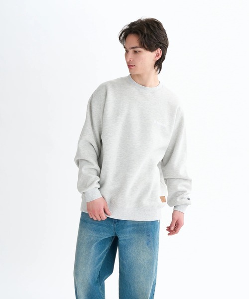 ELEMENT(エレメント)の「ELEMENT メンズ LOGO CREW トレーナー 【2025年秋冬モデル】/エレメントクルーネックスウェットトレーナー(スウェット・メンズ・ブラック/ホワイト系その他・LARGE/MEDIUM/X-LARGE)」の3枚目の写真